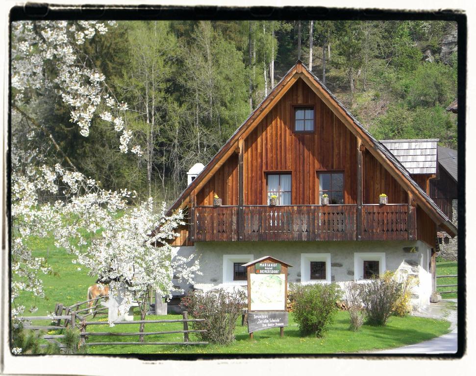 Ferienhaus "Zur Alten Schmiede" Mariahof 외부 사진